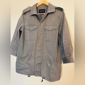 Who What Wear Gray Utility Jacket